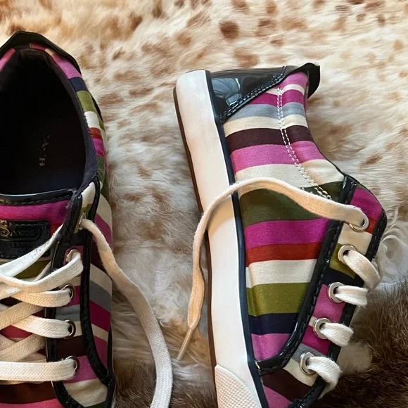 Coach sneakers size 8 womens - Picture 6 of 11